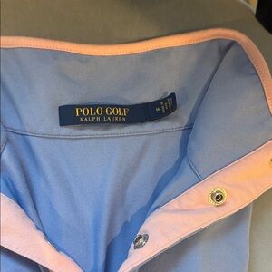 Polo Golf Ralph Lauren Blue and Pink atletic top
